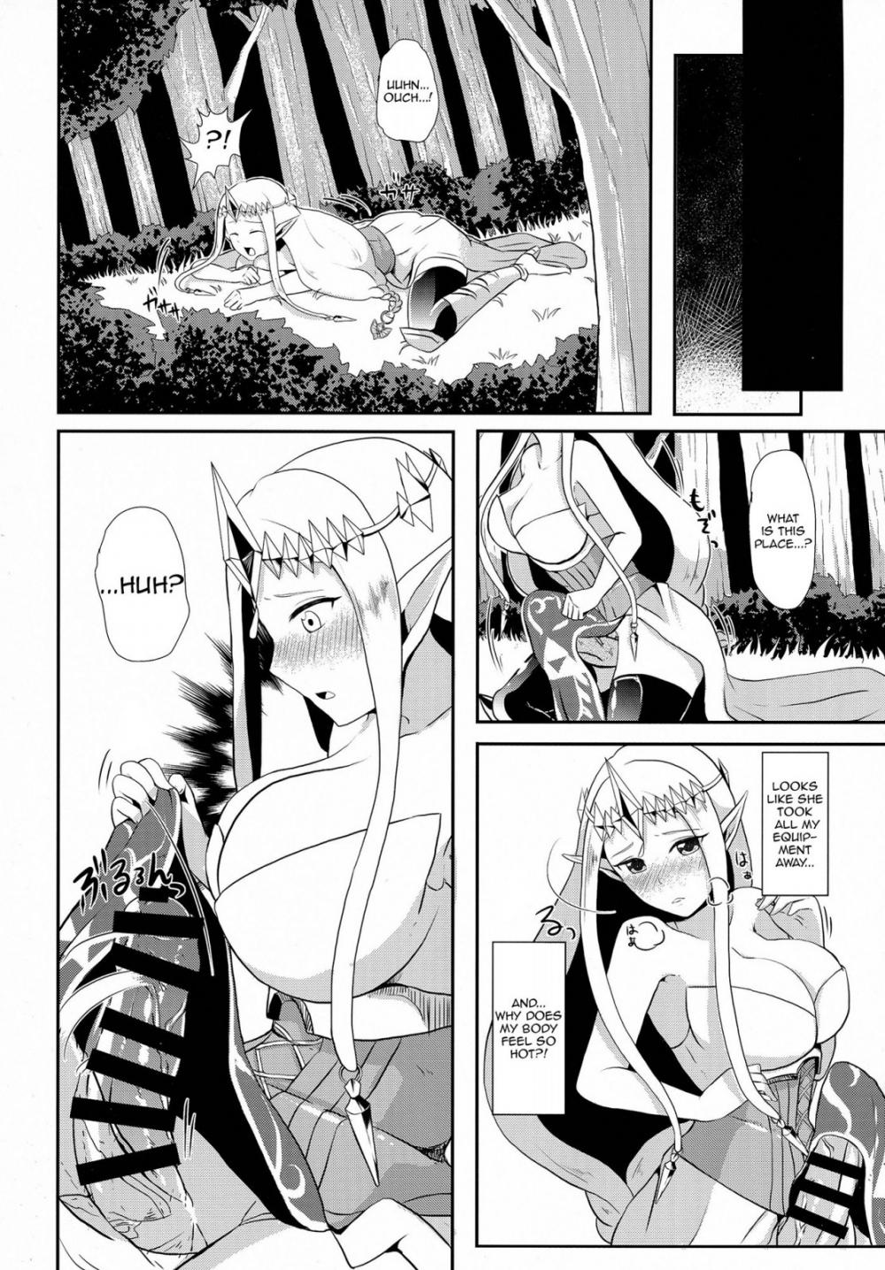 Hentai Manga Comic-Time Travel - Futanari Princess Zelda is Out of Control!-v22m-Read-6